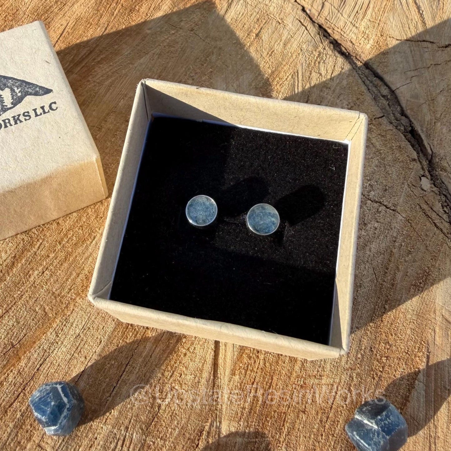Real Sapphire earrings, Sapphire studs, Sapphire stud earrings, Sapphire earring, Something Blue, everyday Earrings, Bridesmaid Gift, 5mm