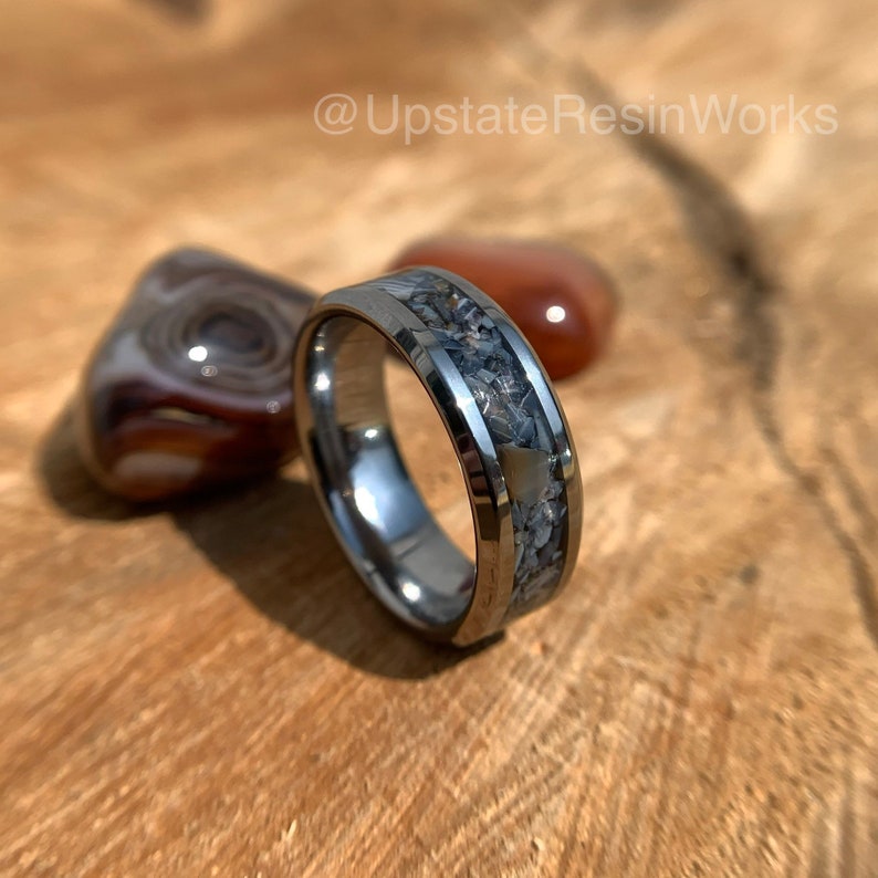 Genuine Sardonyx ring, Sardonyx band, Sardonyx, gemstone ring, agate ring, mens ring, womans ring, wedding ring, engagement ring, promise