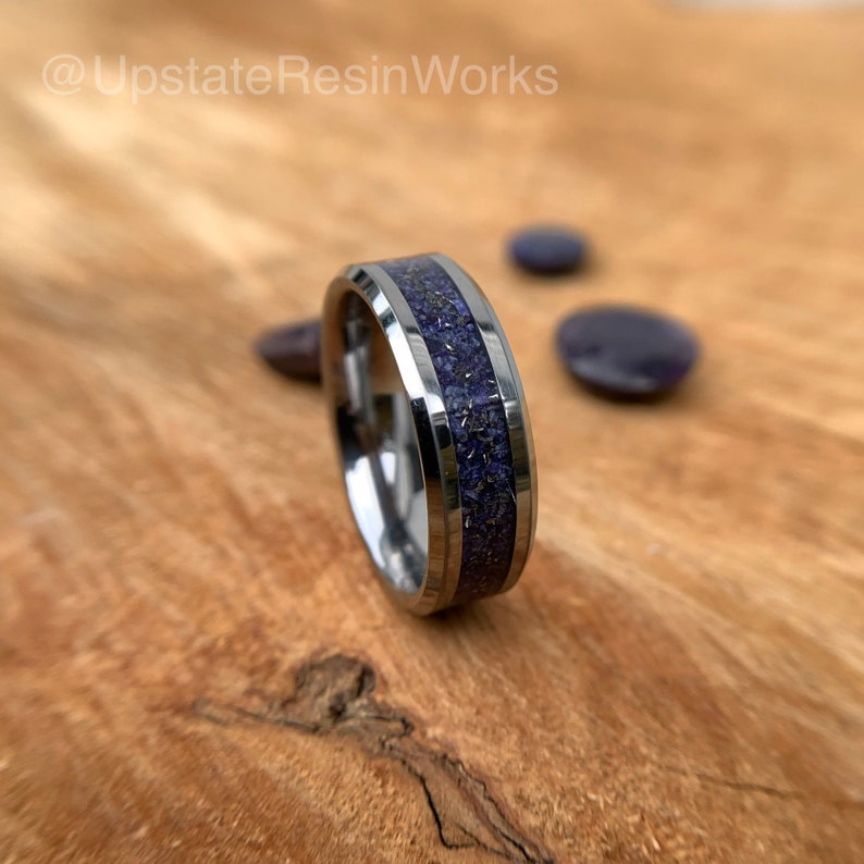 Meteorite Rings for Men | Handmade Meteorite Wedding Bands | Meteorite Rings  - Luxurien