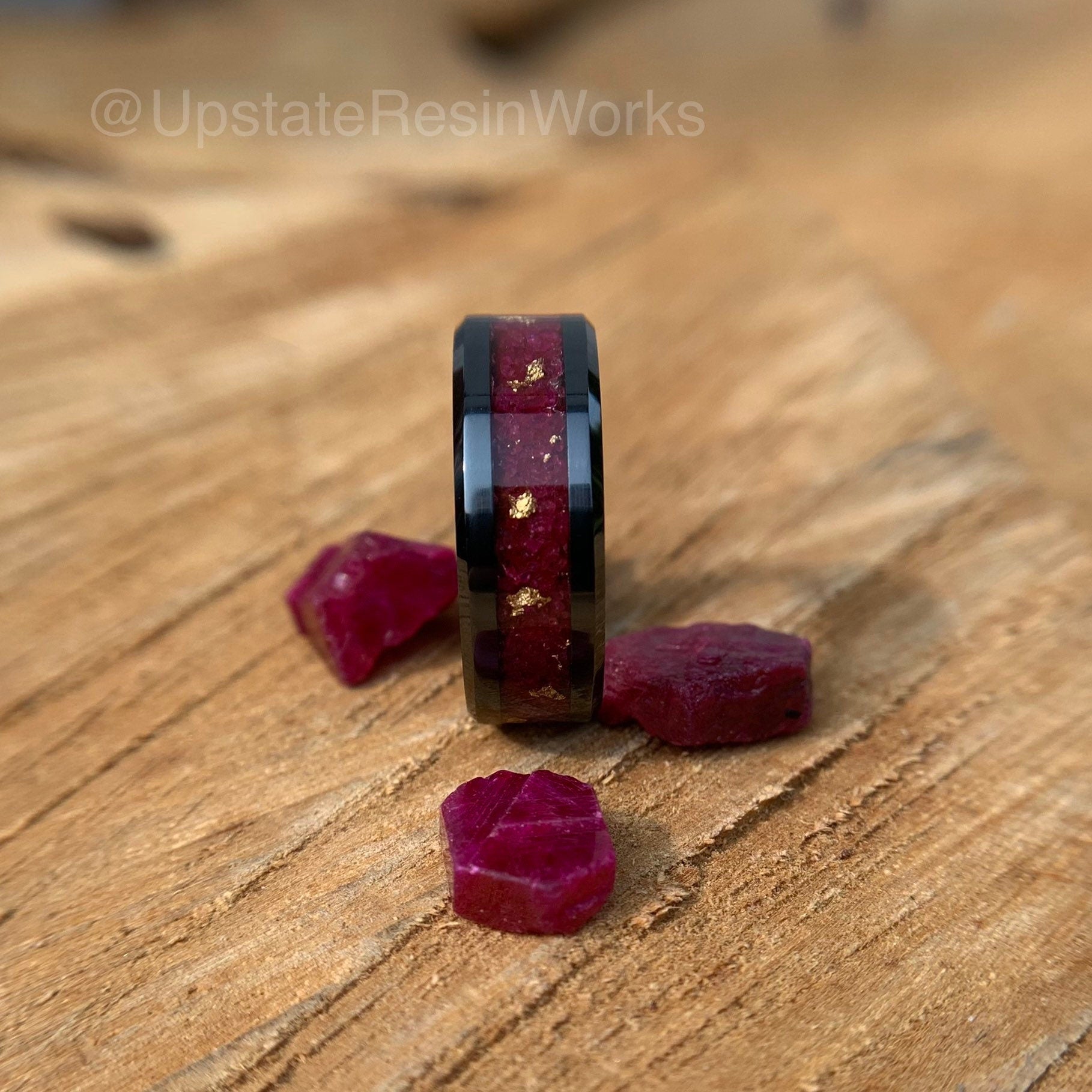 One Carat Ruby ring, 24k gold, 1ct precious gemstone rings mens ring womans ring, wedding band, engagement band, wedding band, promise band