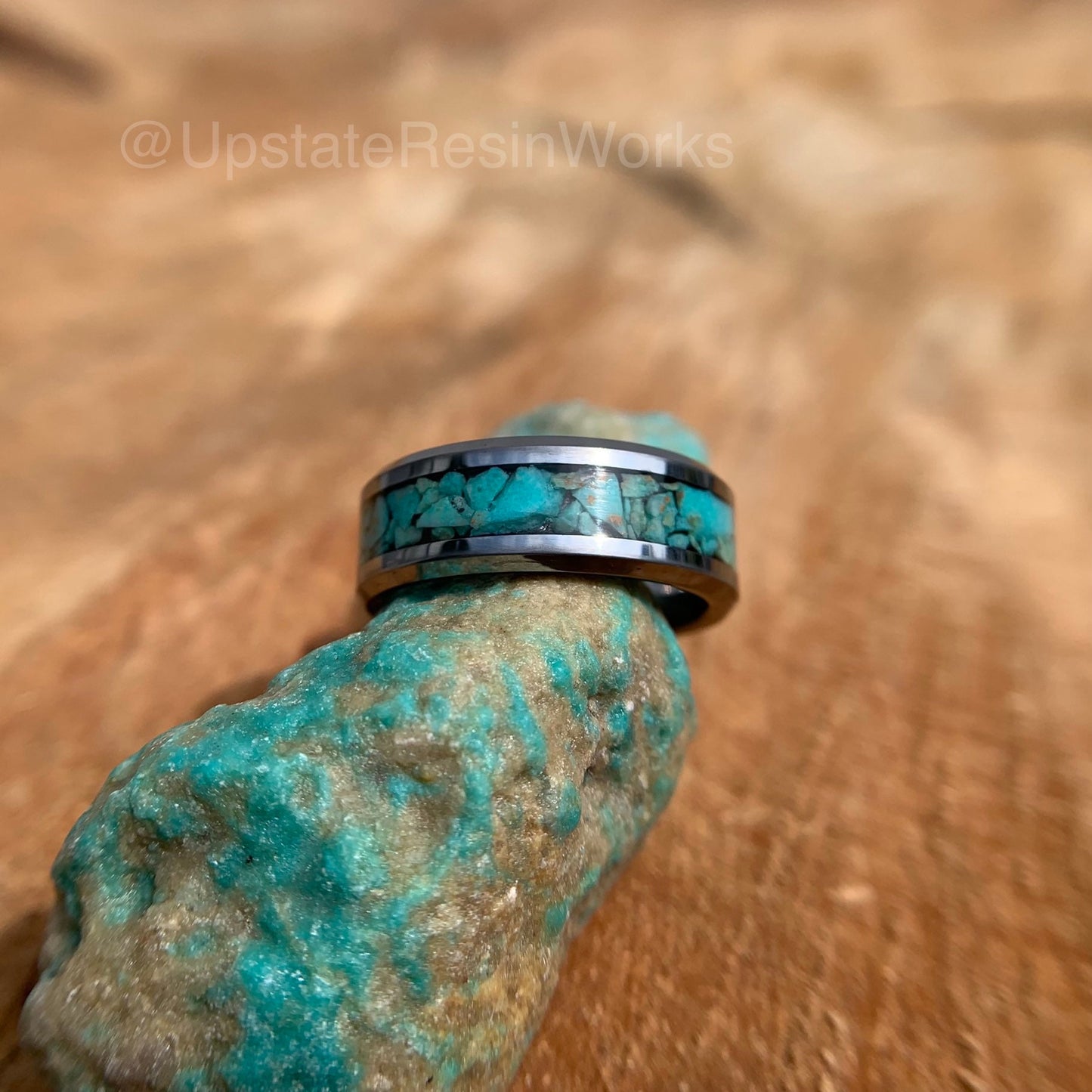 Genuine Turquoise ring, real turquoise, gemstone ring, mens ring, womans ring, wedding ring, engagement ring, vow renewal ring, promise ring