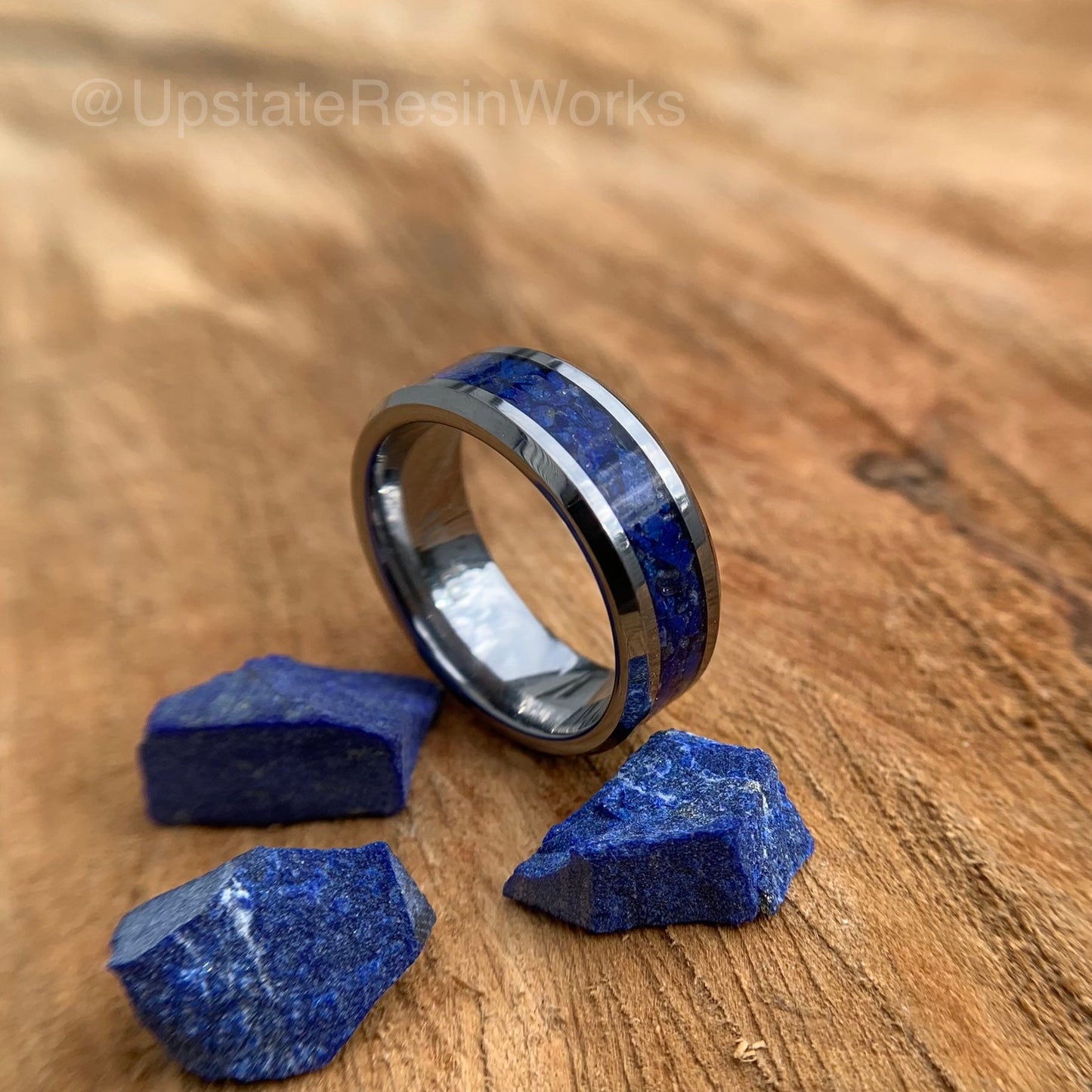 Genuine lapis Lazuli ring, lapis Lazuli band, blue Lapis ring, gemstone rings, mens lapis ring, womans ring, wedding ring, engagement ring