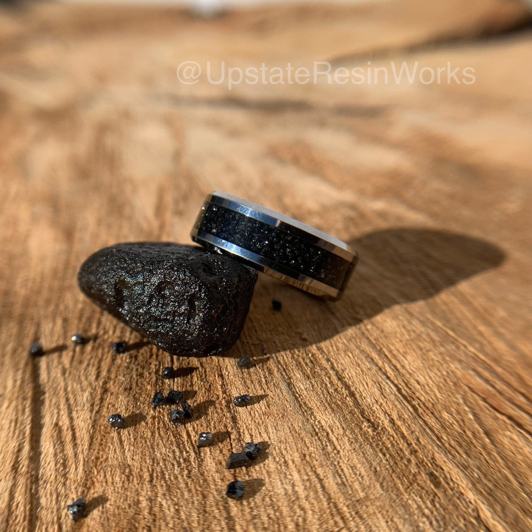 Genuine black diamond deals ring