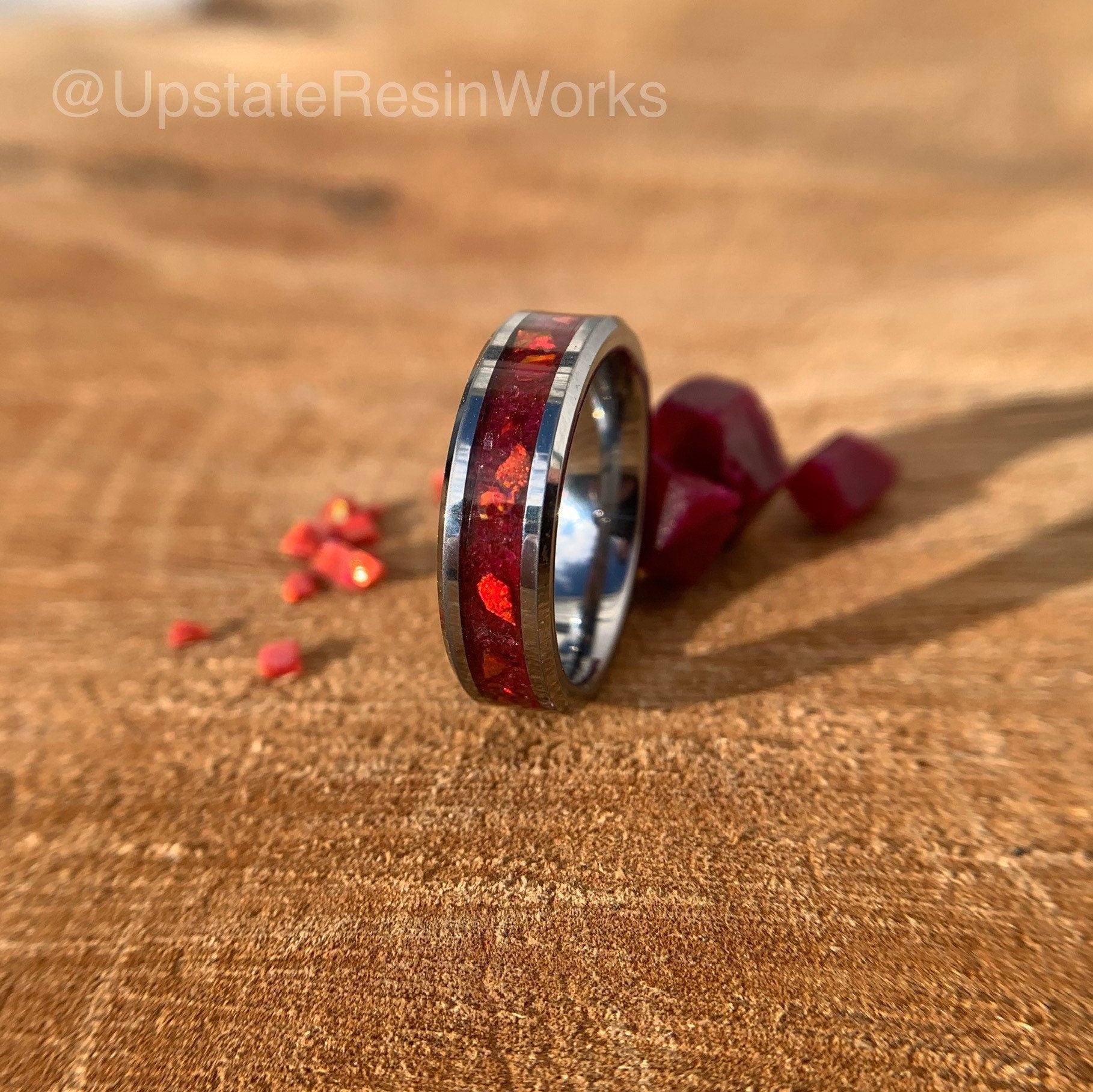 Men's Ruby Ring, Custom Ruby Diamond Ring For Men From Kaisilver