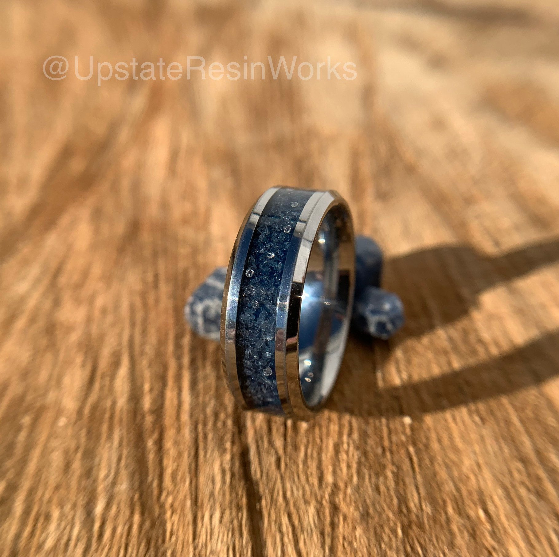 Genuine Sapphire ring, diamond and sapphire ring, ceylon blue sapphires, cerulean,  mens ring, womans ring, wedding ring, engagement ring