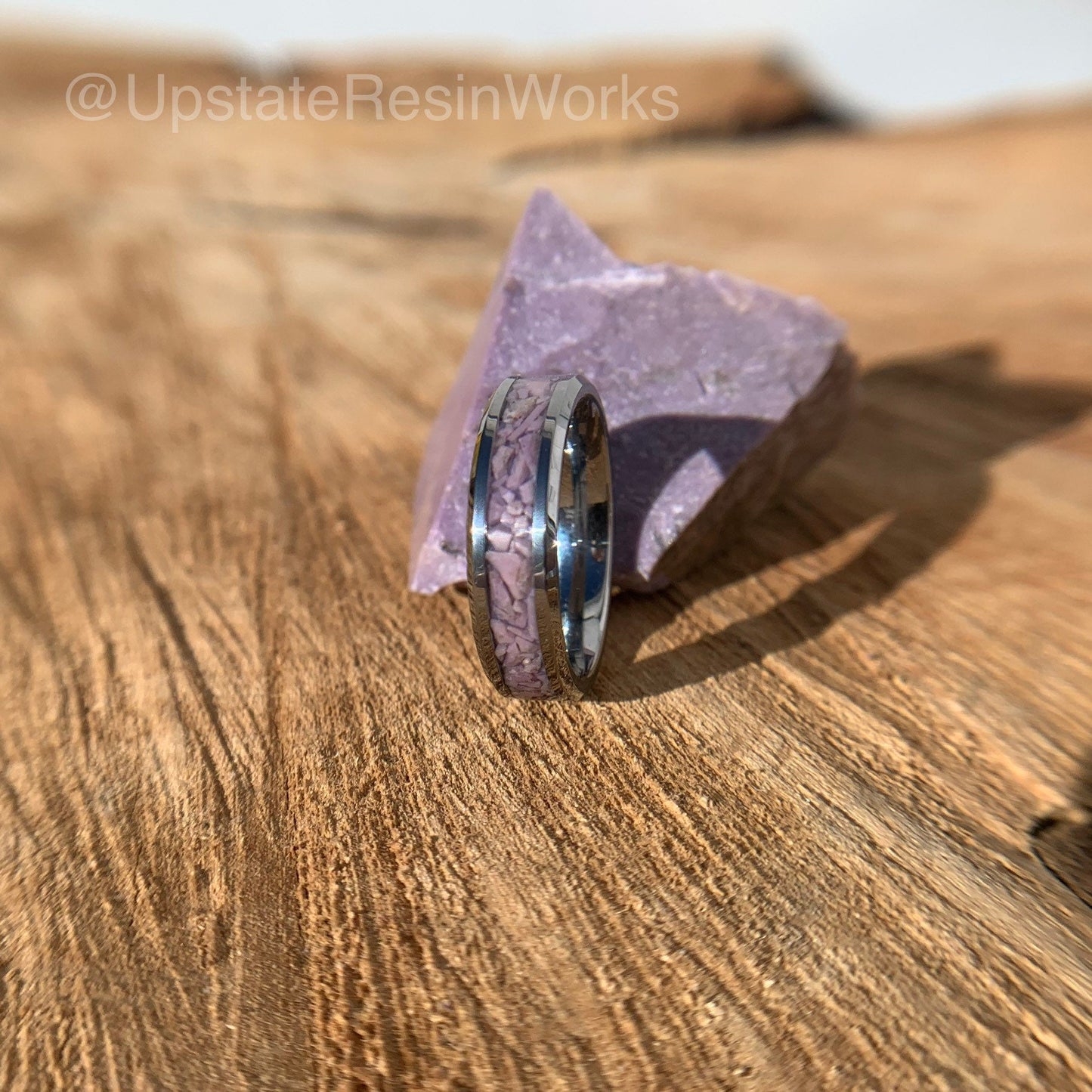 Purple jade ring, lavender jade ring, lilac jade ring, Turkish jade ring, turkiyenite ring, wedding ring, engagement ring, promise ring