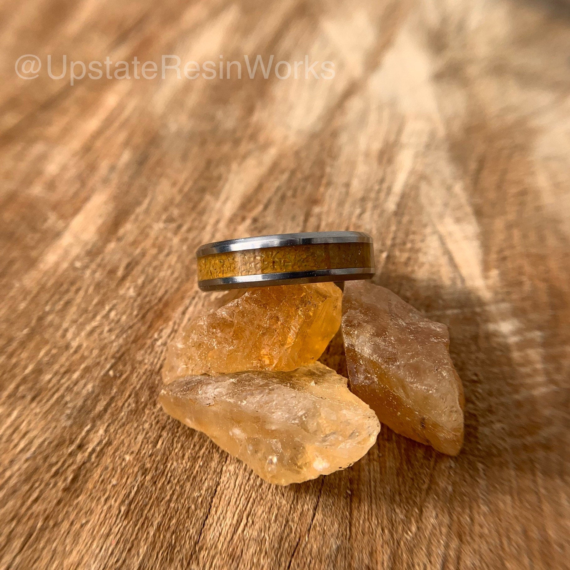 Genuine Citrine ring, Citrine band, crystal, mens citrine ring, womans citrine ring, wedding ring, engagement ring, citrine promise ring