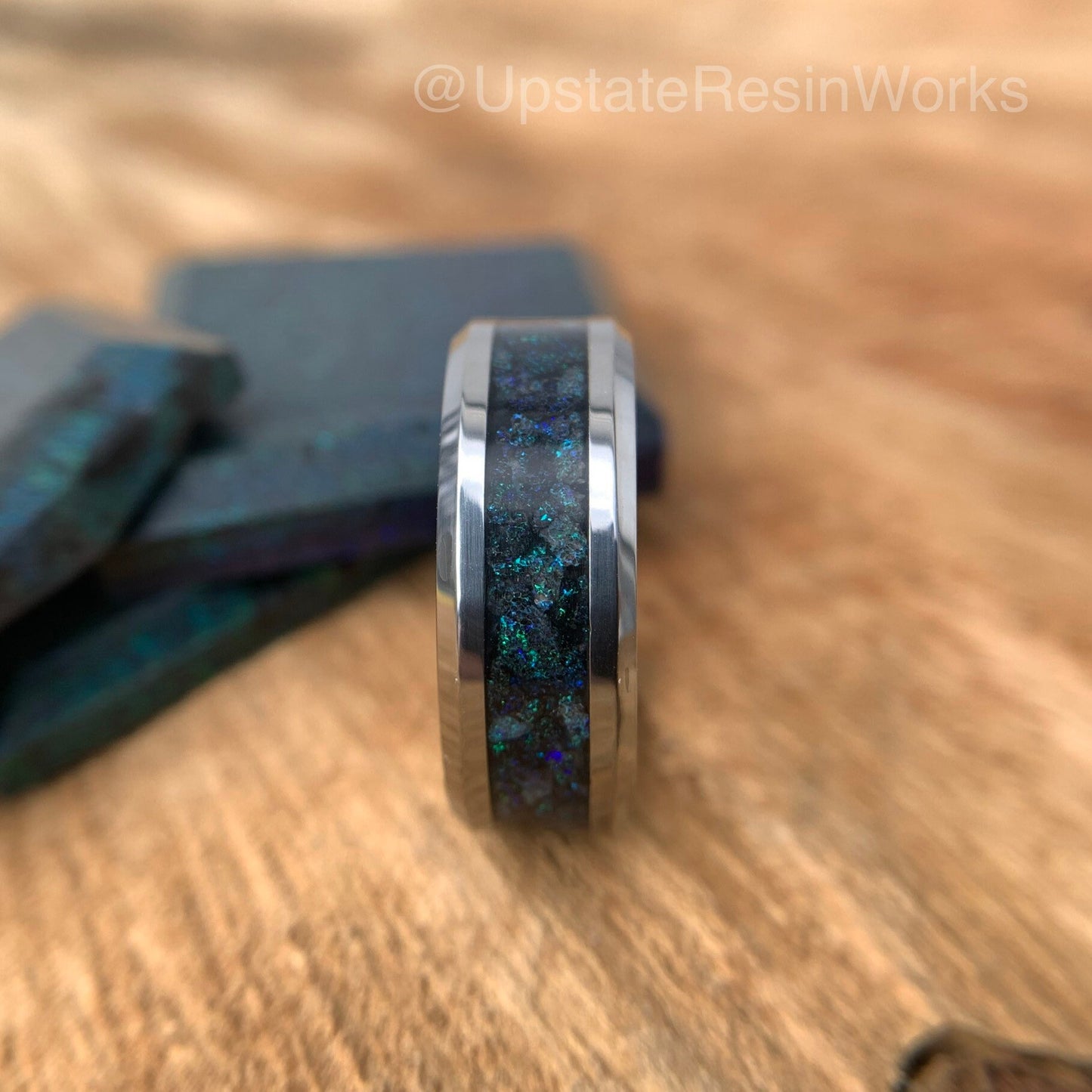 Real black matrix opal ring, opal ring, Andamooka opal, fairy opal, boulder opal, vow renewal, wedding ring, engagement ring, promise ring