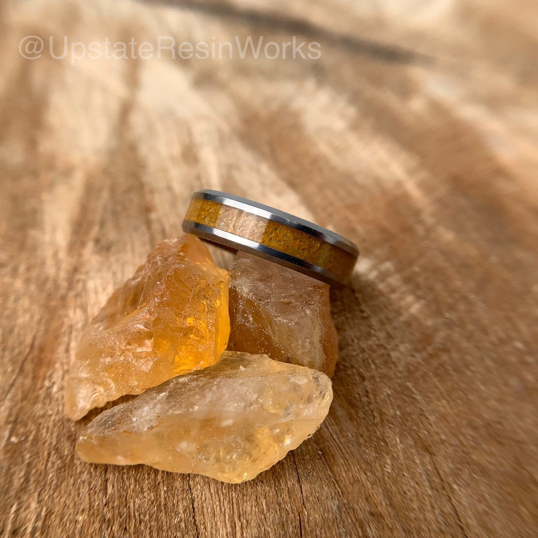 Genuine Citrine ring, Citrine band, crystal, mens citrine ring, womans citrine ring, wedding ring, engagement ring, citrine promise ring