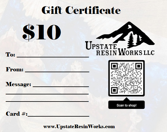 Upstate Resin Works LLC - Gift Card