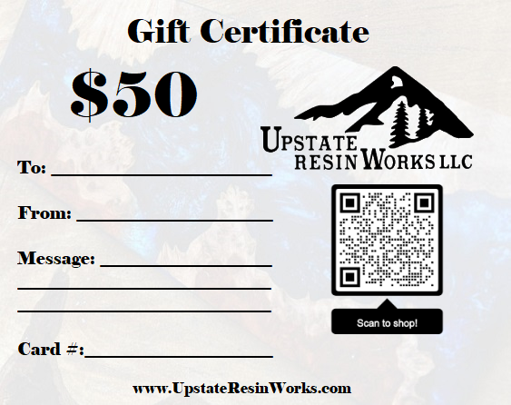 Upstate Resin Works LLC - Gift Card